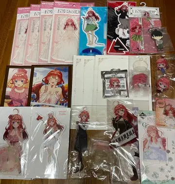 5등분의 신부 나카노 이츠키 아크릴 스탠드 아크릴 키링 엽서