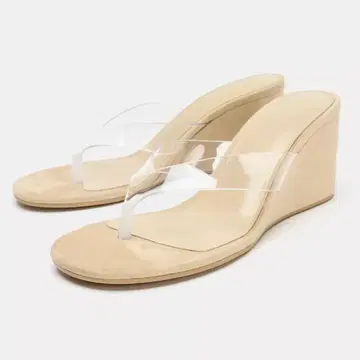 ZARA 신상 비닐 스트랩 웨지 샌들