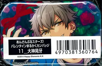엔스카이 2016ver.) 발렌타인 마루카쿠 캔뱃지 오오가미 코가