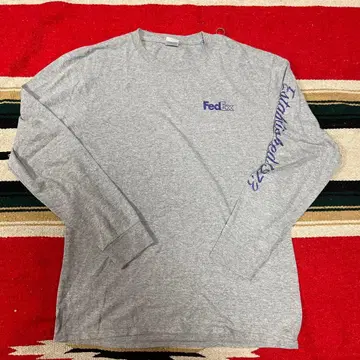 [레어] FedEx 페덱스 기업 로고 롱T COAT COMPANY