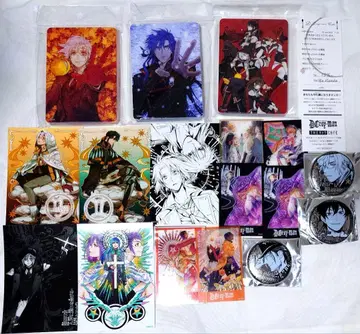 D.Gray-man D그레이 노블 아트 캔뱃지 브로마이드 모음