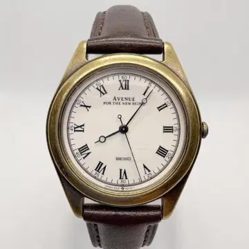 세이코 아베뉴 5S21-6A30 스윕 초침 새상품 배터리 벨트