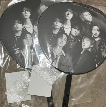 BTS 피켓 부채 전원 집합 ARIRANG 아리랑 2개