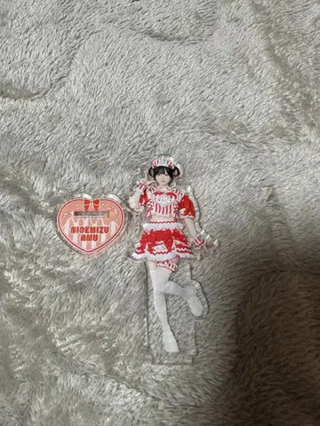 신기루 아무 아크릴 스탠드 하트형 받침대 포함