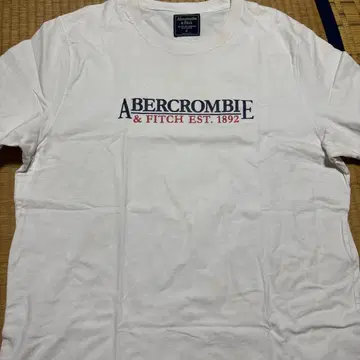 Abercrombie & Fitch 티셔츠 XL 화이트