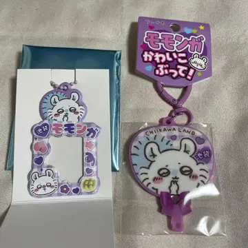 치이카와 랜드 이케부쿠로 모몽가 아크릴 키링 미니 포토 홀더