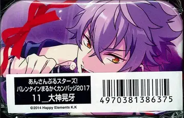 엔스카이 2017ver.) 발렌타인 마루카쿠 칸 배지 오오가미 코가