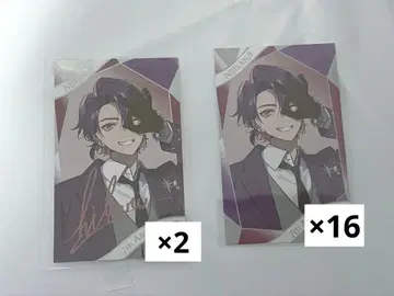 와타라이 히바리 7thanniversary 폴라로이드풍 카드 18장