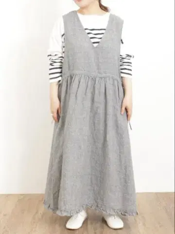 사만사 모스모스 앞뒤 2WAY 오버롤 스커트