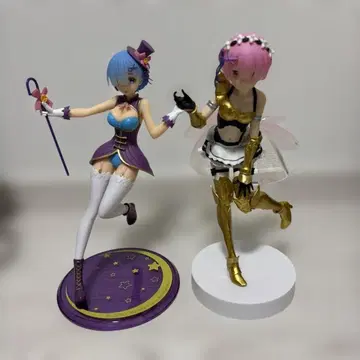 리제로 렘 라무 2체 세트 피규어