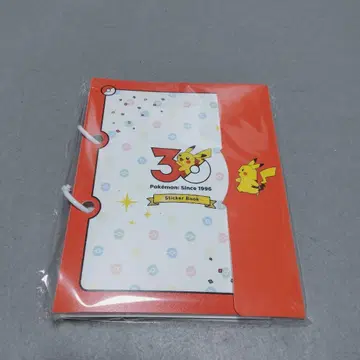 포켓몬 30주년 기념 포켓몬 센터 한정판 오리지널 씰 수첩