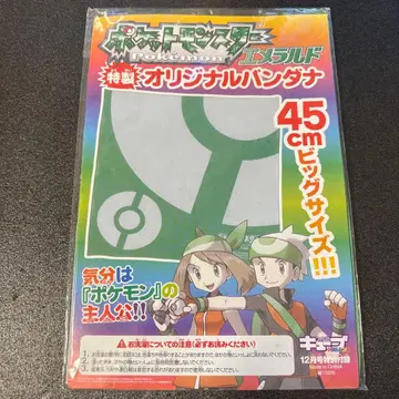 포켓몬 에메랄드 오리지널 반다나 2004년 부록