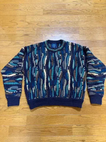 90s/LIMNOS/두꺼운 원단 니트/울/빈티지