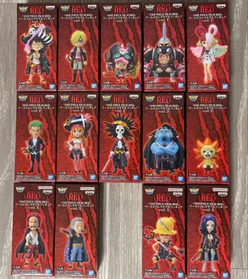 원피스 필름 레드 VOL.1.2.3 월드 컬렉션 세트