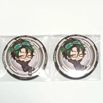 새상품 지오 한정 콜라보 그노시아 캔뱃지 2세트 사명 SD 캐릭터