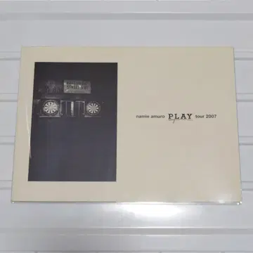 아무로 나미에 PLAY tour 2007 굿즈 팜플렛