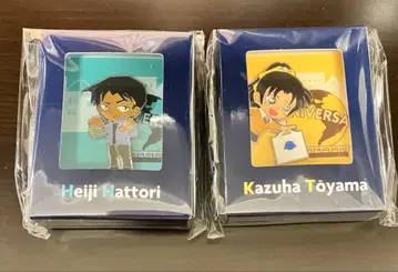 명탐정 코난 USJ 유니버셜 콜렉터블 핀 배지 헤이지&카즈하