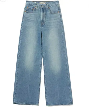 새상품 Levi's RIBCAGE WIDE LEG 미디엄 인디고 25