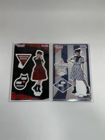 [새상품급] Liella! 야부시마 아카네 아크릴 스탠드 2장 세트