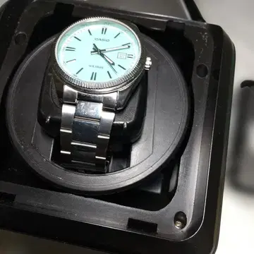 CASIO 스카이블루 스테인리스 스틸 시계