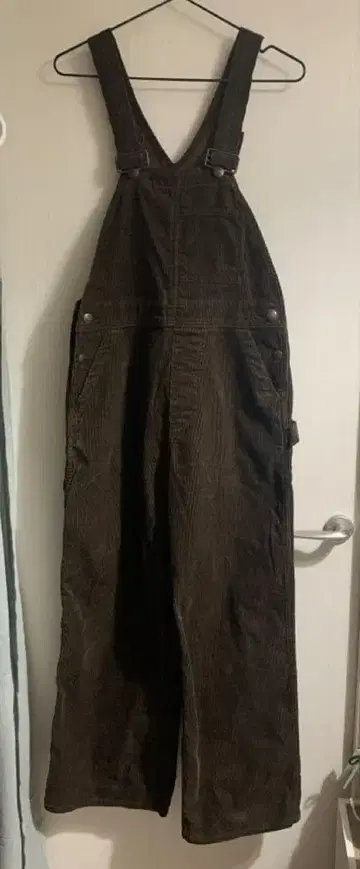 PAYDAY 오버롤 브라운 코듀로이 S