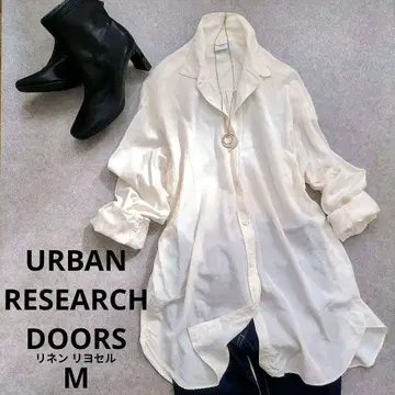 새상품급 어반 리서치 도어스 루즈핏 M 리오셀 린넨 오버 셔츠
