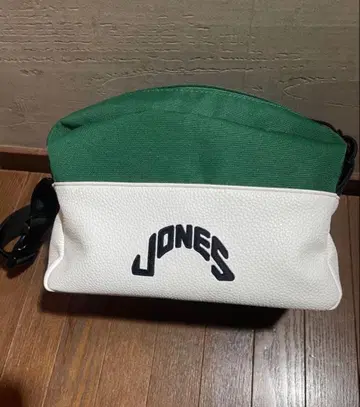 완판템 JONES 숄더백 그린/화이트