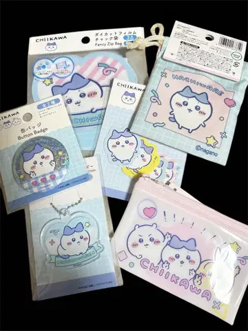 CHIIKAWA 캐릭터 굿즈 6세트 하치와레 다이소 DAISO