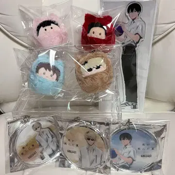 빛이 죽은 여름 요시키 아크릴 스탠드 라운드 원 싸개 타피누이