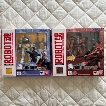 ROBOT혼 RX-78-2 건담 & MS-06S 자쿠II 세트