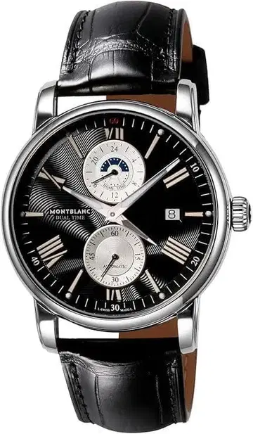 몽블랑 4810 듀얼 타임 오토매틱 손목시계
