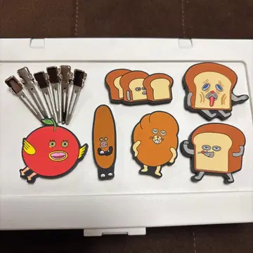 빵도둑 캡슐 헤어 클립 6개 세트 가짜 빵도둑