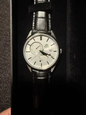 ORIENT 오리엔트 선&문 자동 와인딩 손목시계