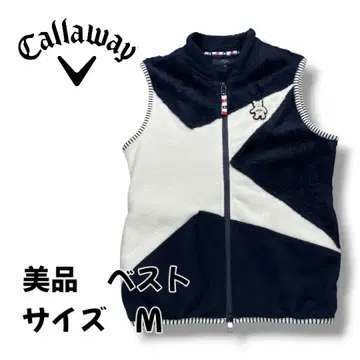 새상품급 Callaway 캘러웨이 베스트 네이비/화이트 M 사이즈