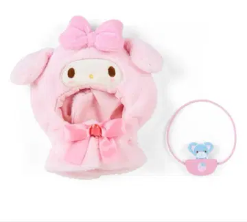 산리오 마이멜로디 변신 옷 갈아입기 봉제 인형