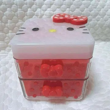 산리오 초레어 헬로키티 플라스틱 체스트 2013 레트로