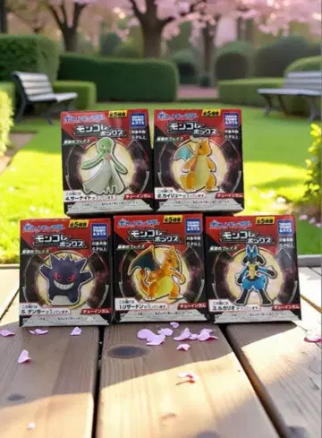 포켓몬 몬코레 박스 녹색 날개의 블레이즈 망나뇽 팬텀 리자몽 외