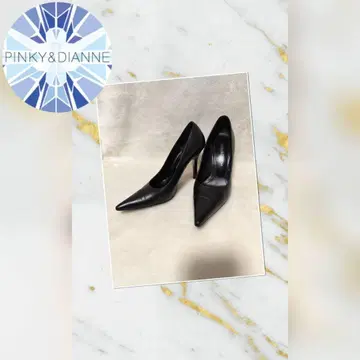 새상품급 Pinky&Dianne 천연 가죽 가죽 스틸레토 펌프스