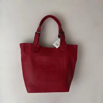 Vittorio Godi 레드 토트백 & 숄더 파우치