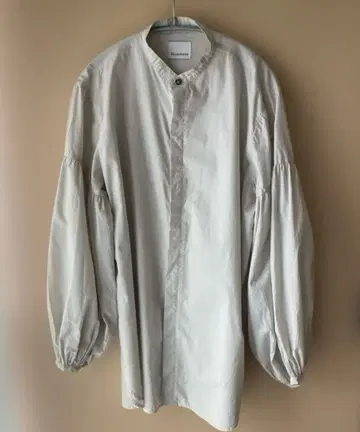 Honnete 벌룬 슬리브 셔츠 21AW