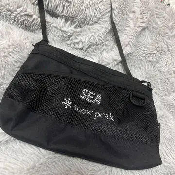 윈드앤씨 snow peak 콜라보 사코슈 숄더백