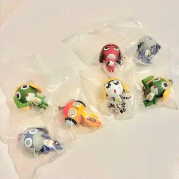 [ 미개봉 ] 개구리 중사 케로로 집게 연결 마스코트입니다 세트