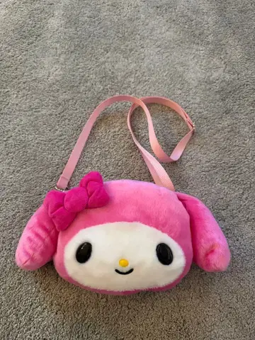 마이멜로디 봉제 인형 백 핑크