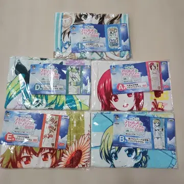 걸즈 & 판처 극장판 비주얼 타월 5종 세트 미사용 새상품입니다.