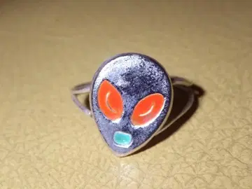 90년대 에이리언 토이 반지 459 12호 빈티지 반지 외계인 UFO