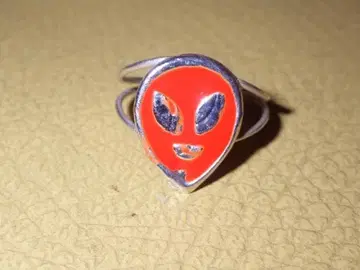 90'S 에이리언 토이링 462 11호 빈티지 반지 우주인 UFO