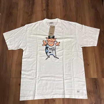 Rawlings XL 화이트 T셔츠 호시노 센이치 한신 타이거즈 아식스