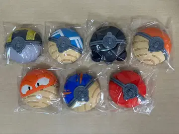 포켓몬 비취 지방의 몬스터볼 입체 마그넷 컬렉션 전 7종 컴프