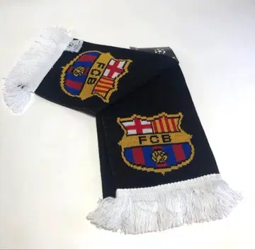 미사용 바르셀로나 FC BARCELONA 축구 머플러 현지 구매