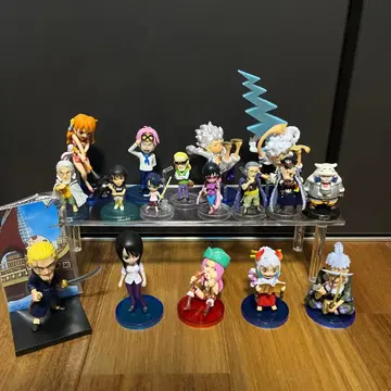 원피스 월드 컬렉션 원피스 열매 카드 스탠드 피규어 외 17점 묶음 판매